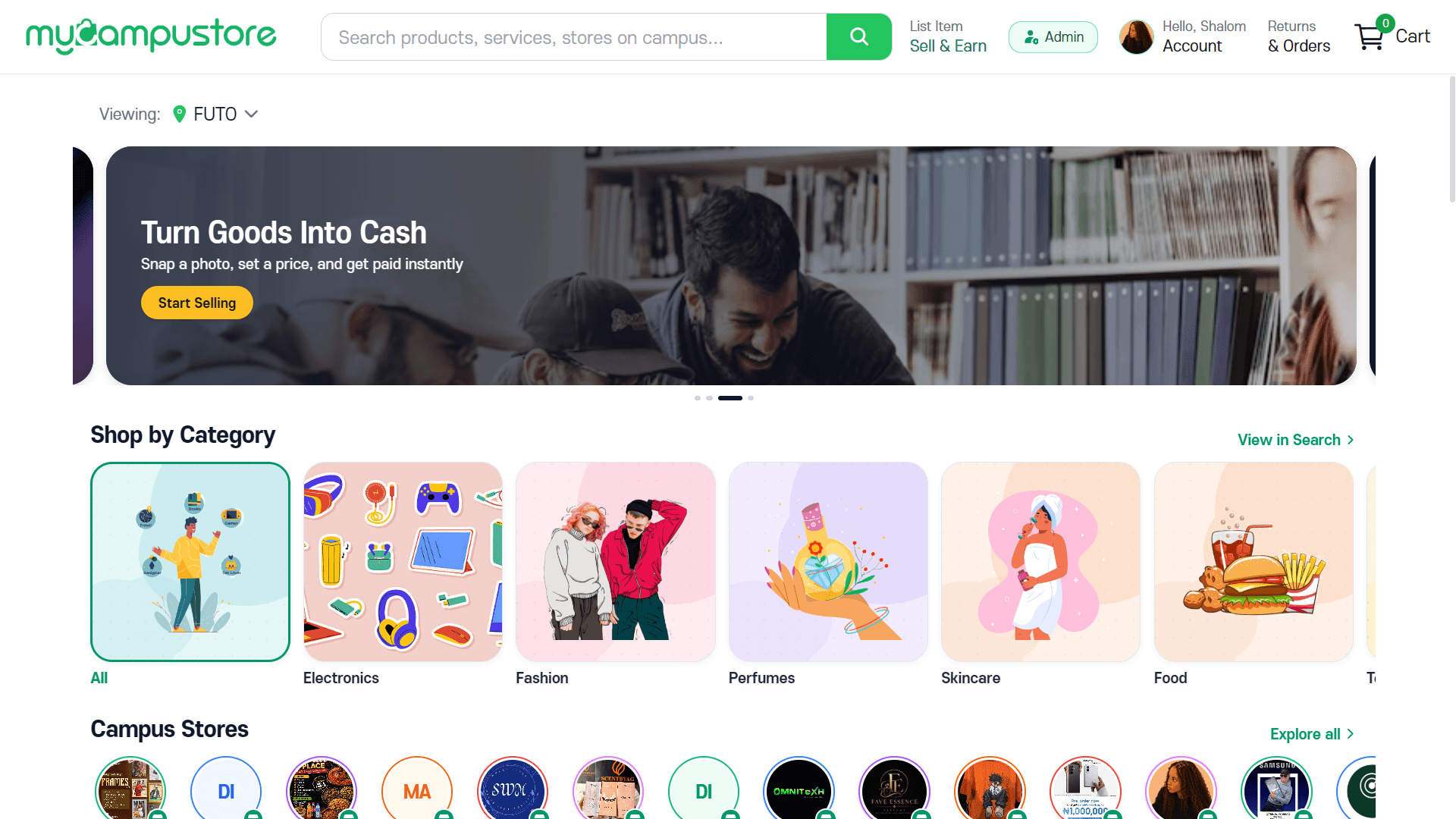 myCampustore background
